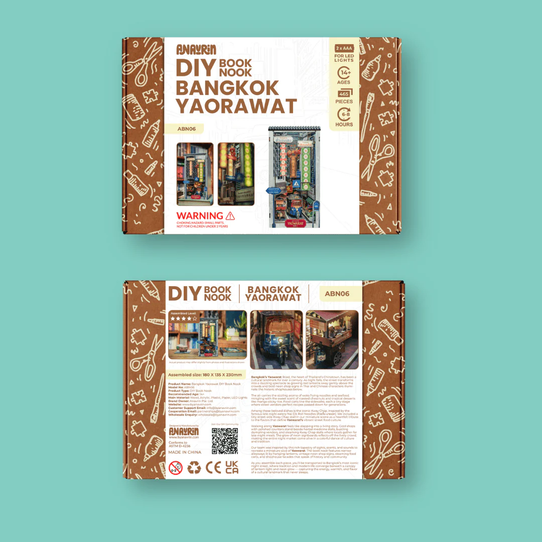 Bangkok Yaowarat Book Nook Kit | Exclusive Release - Image 15