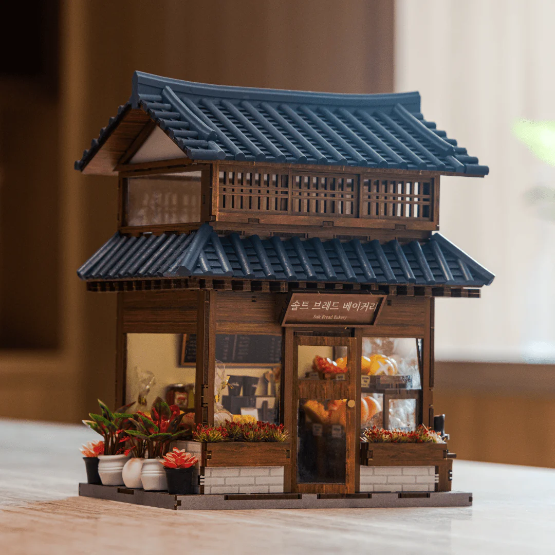 Ikseon-dong Hanok Bakery Miniature House Kit - Image 12