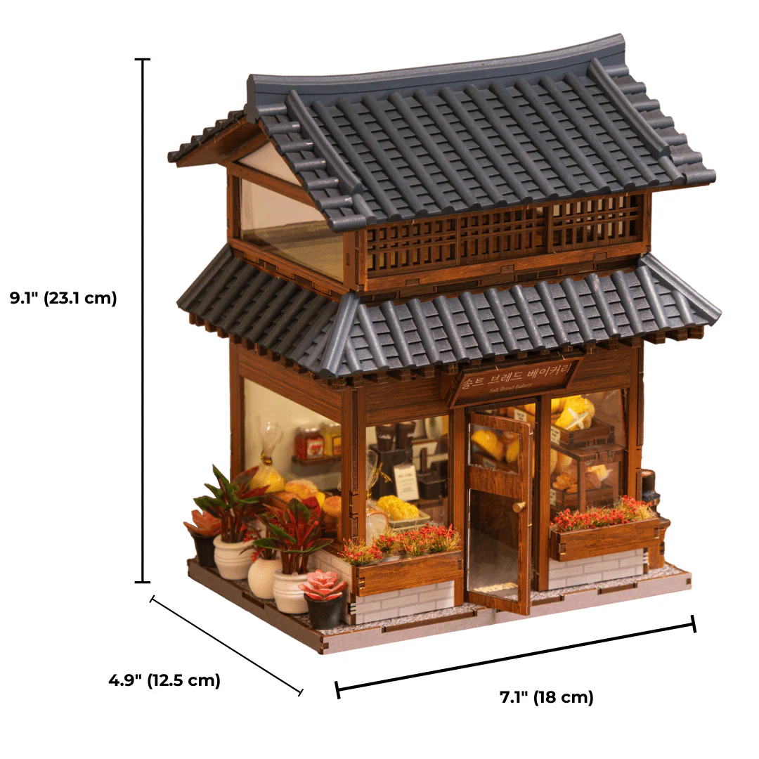 Ikseon-dong Hanok Bakery Miniature House Kit - Image 14