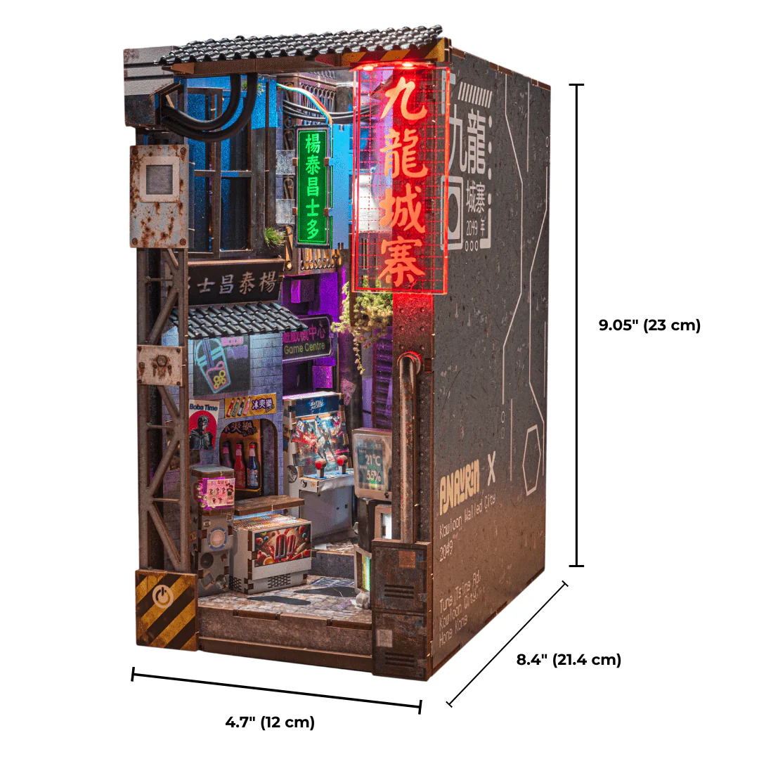 Kowloon Walled City 2049 Book Nook Kit - Image 11