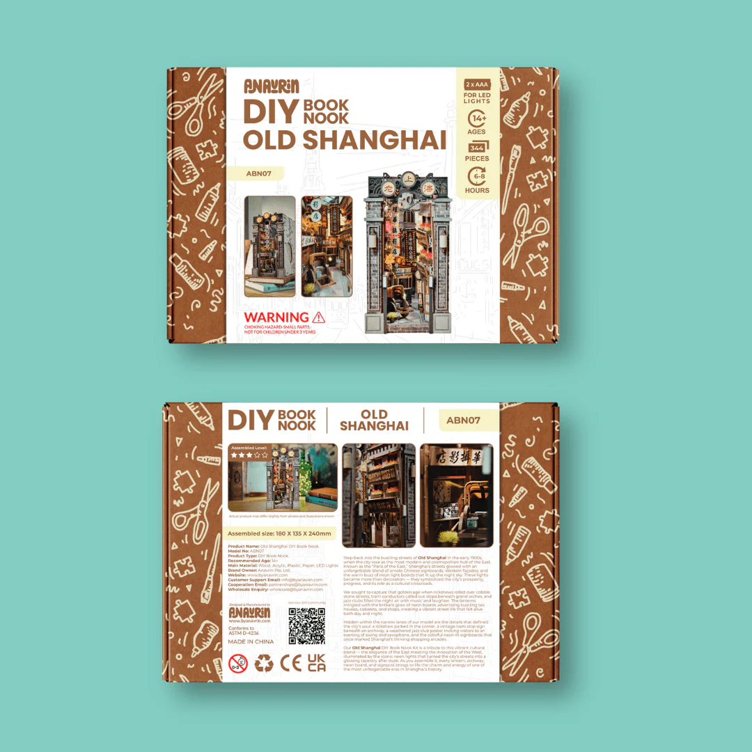 Old Shanghai Book Nook Kit | Exclusive Release - Image 16