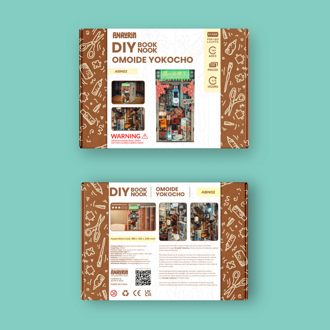 Omoide Yokocho Book Nook Kit - Image 14