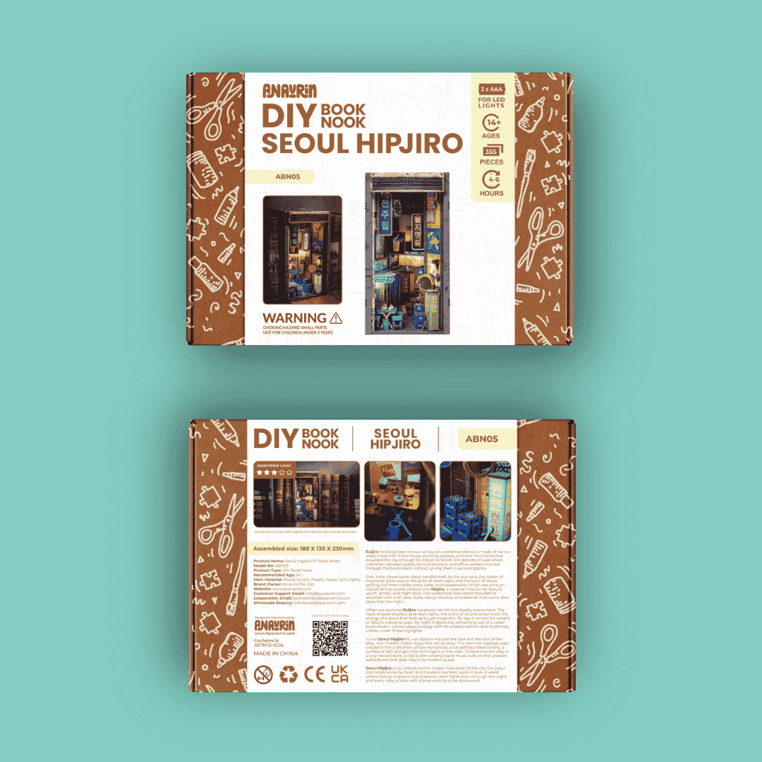 Seoul Hipjiro Book Nook Kit | Exclusive Release - Image 16